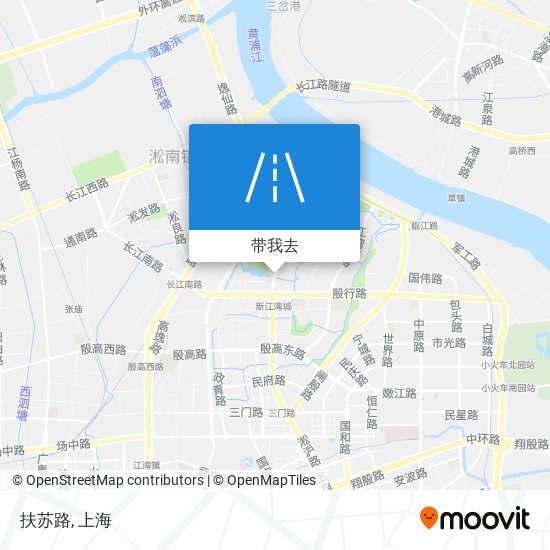 扶苏路地图