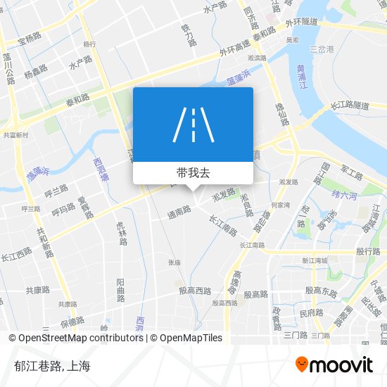 郁江巷路地图