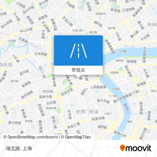湖北路地图