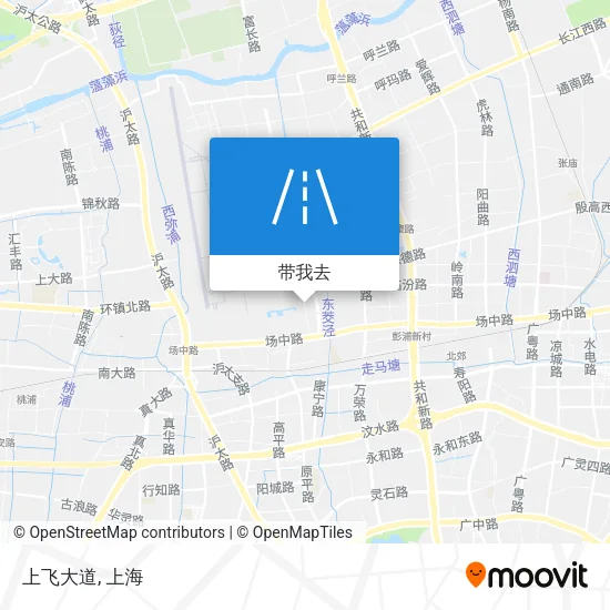 上飞大道地图