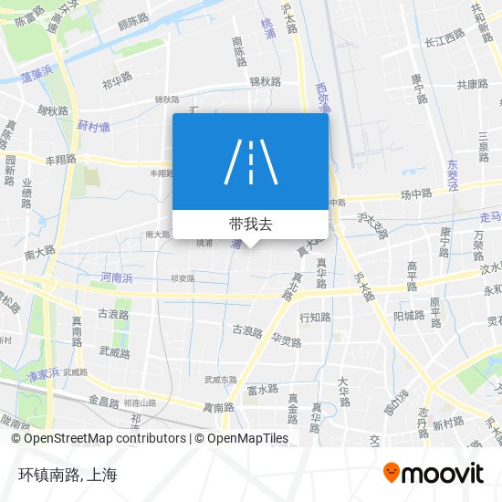 环镇南路地图