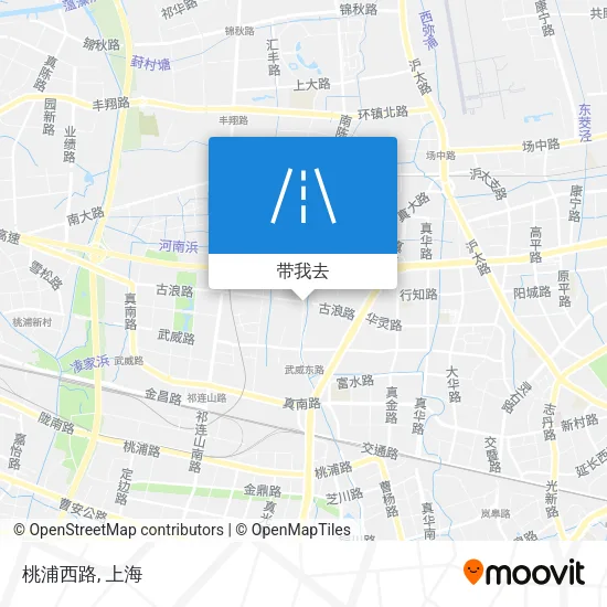 桃浦西路地图