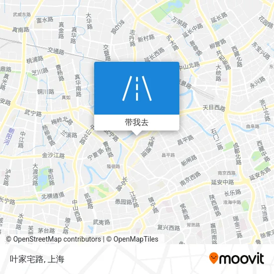 叶家宅路地图