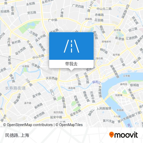 民德路地图