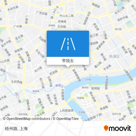 梧州路地图