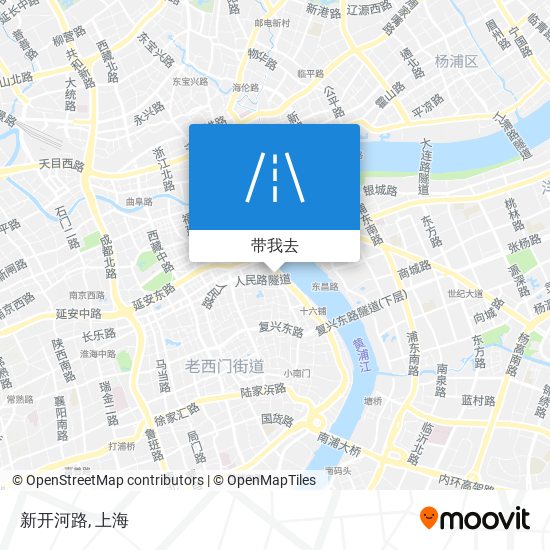 新开河路地图