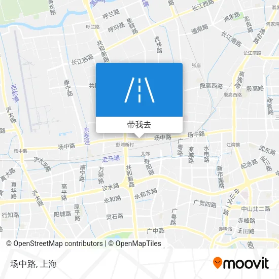 场中路地图