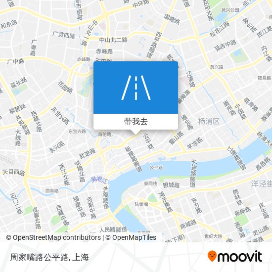 周家嘴路公平路地图