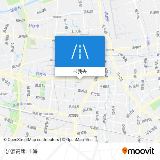 沪嘉高速地图