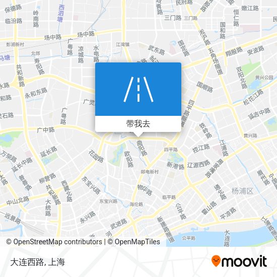 大连西路地图