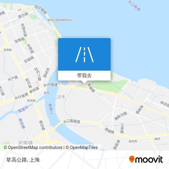 草高公路地图