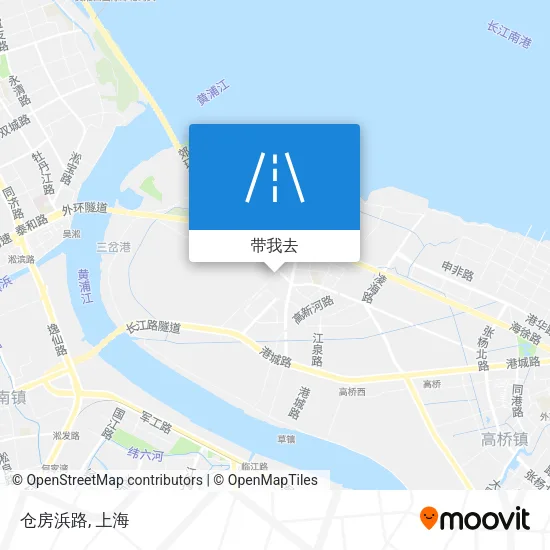 仓房浜路地图