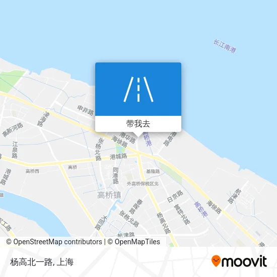杨高北一路地图