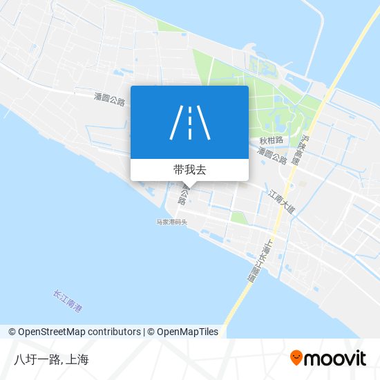 八圩一路地图