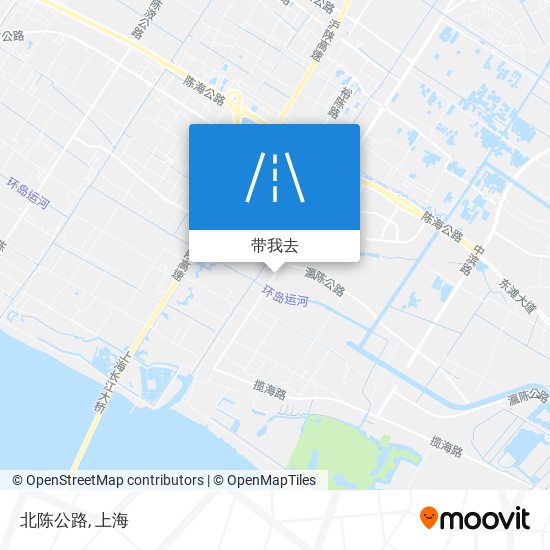 北陈公路地图