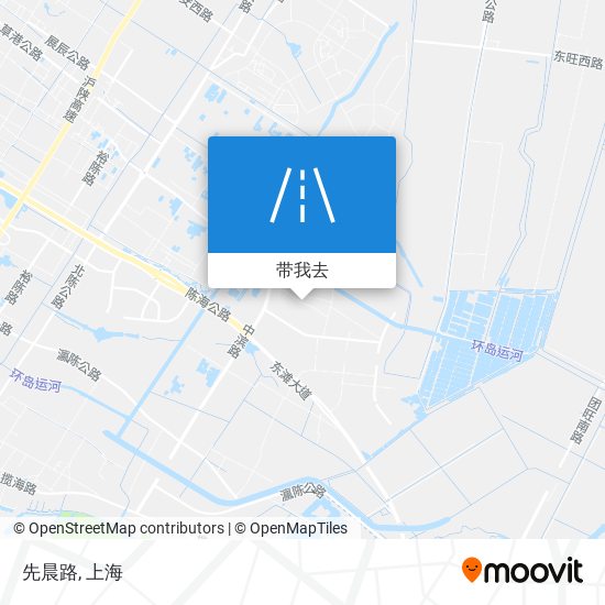 先晨路地图