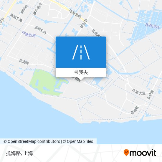 揽海路地图