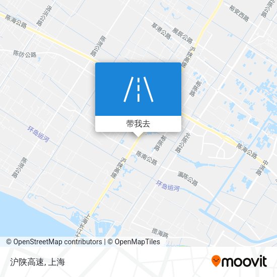沪陕高速地图