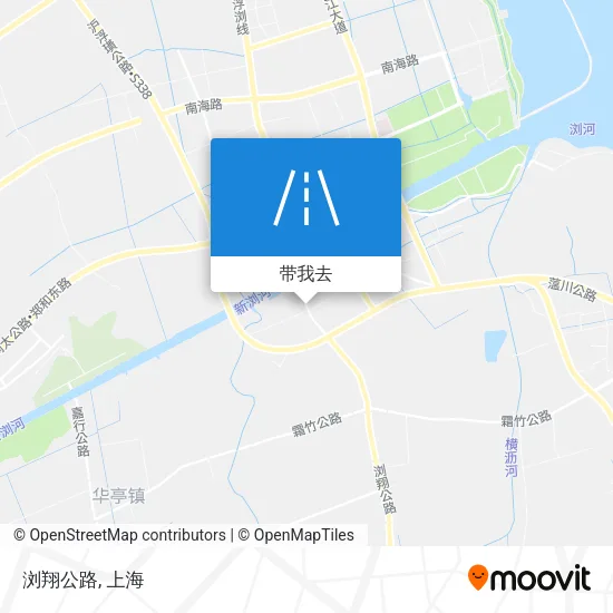 浏翔公路地图