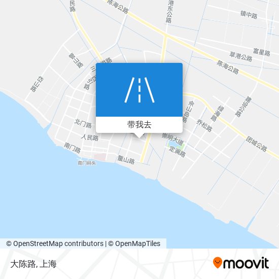 大陈路地图