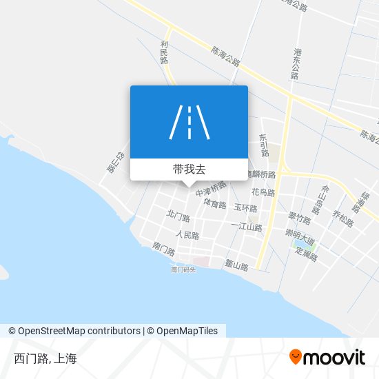 西门路地图