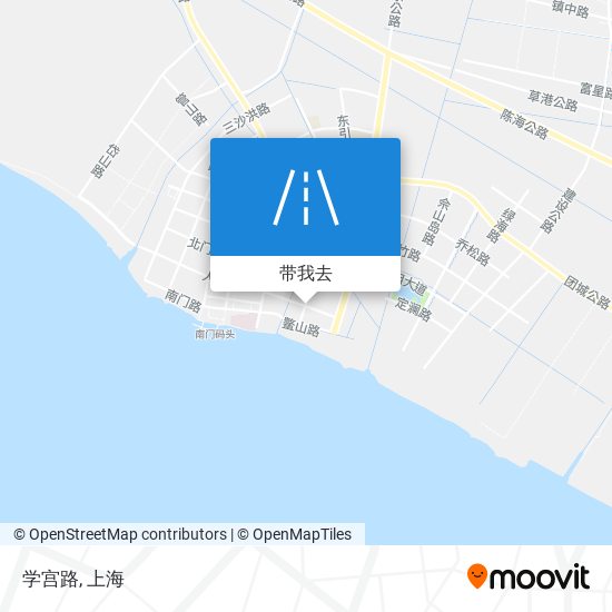 学宫路地图