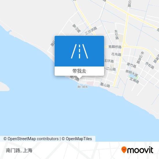 南门路地图