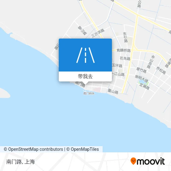 南门路地图