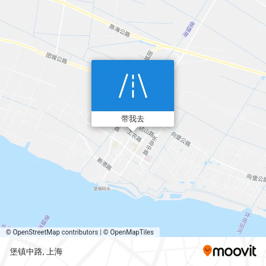 堡镇中路地图