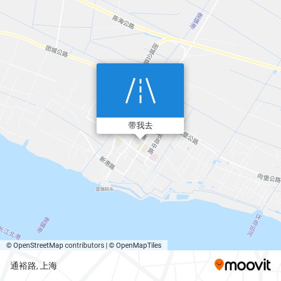 通裕路地图