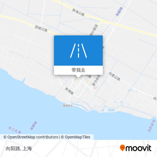 向阳路地图