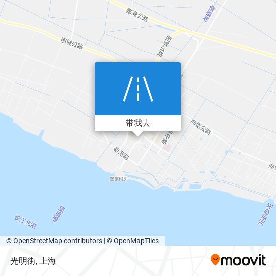 光明街地图