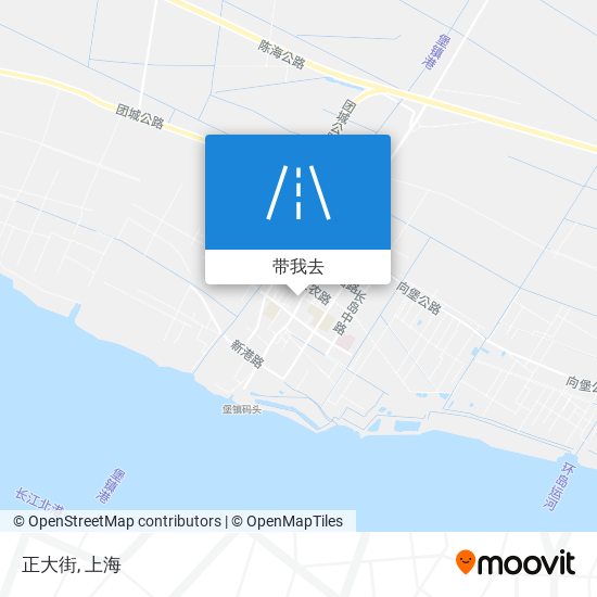 正大街地图