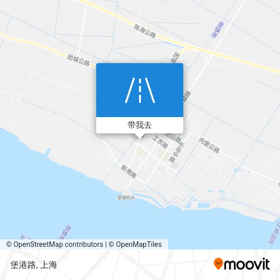 堡港路地图