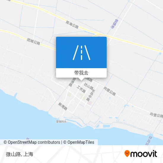 微山路地图