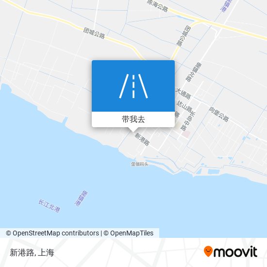 新港路地图