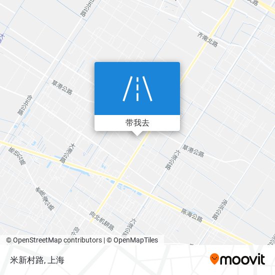 米新村路地图