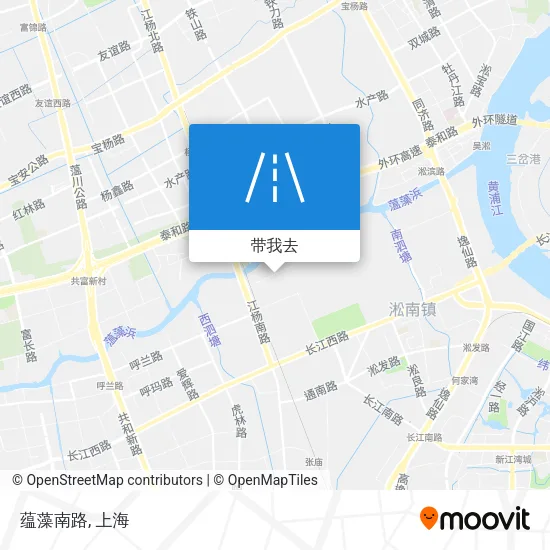 蕴藻南路地图