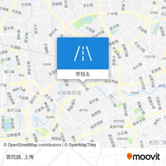 普陀路地图