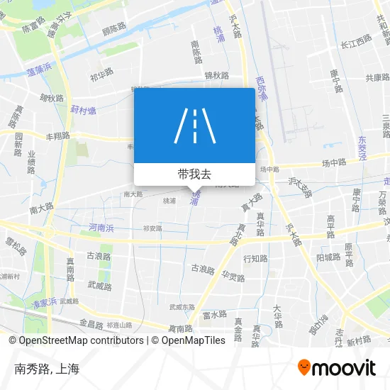 南秀路地图