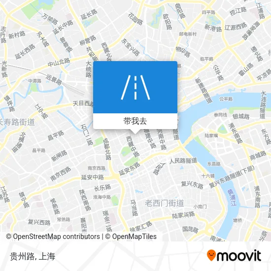 贵州路地图