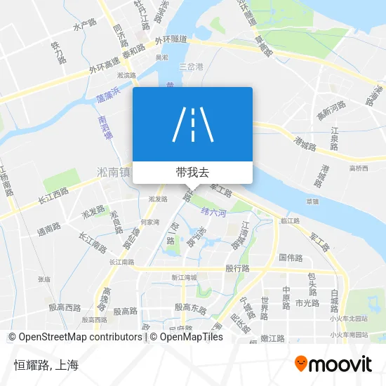 恒耀路地图