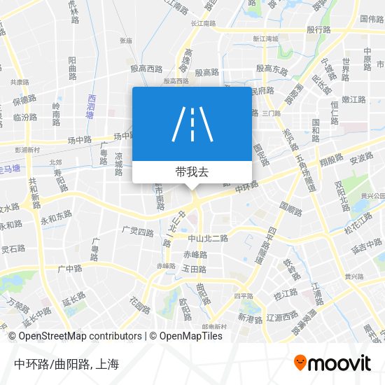 中环路/曲阳路地图