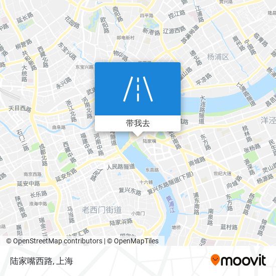 陆家嘴西路地图