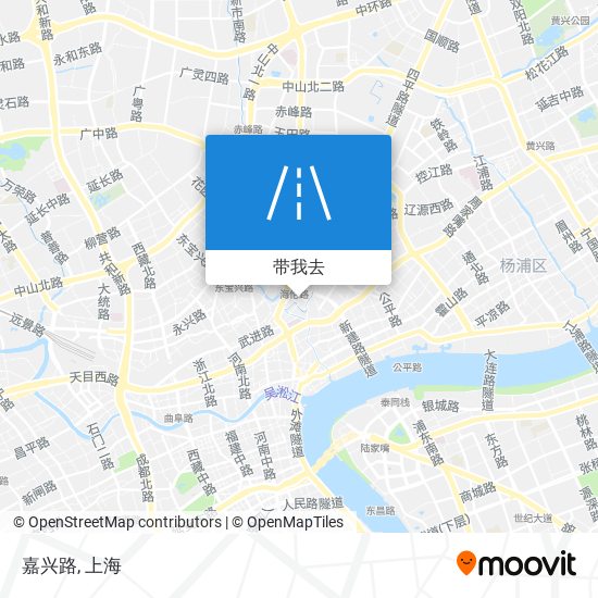 嘉兴路地图