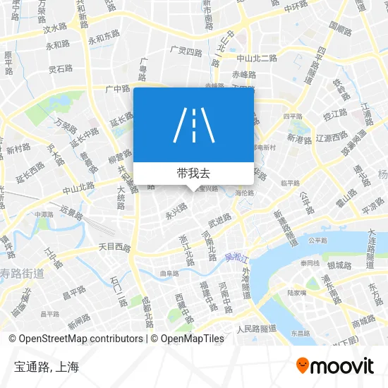 宝通路地图