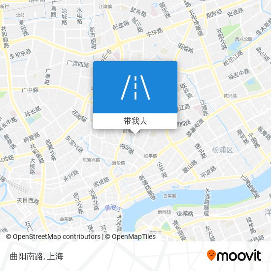 曲阳南路地图