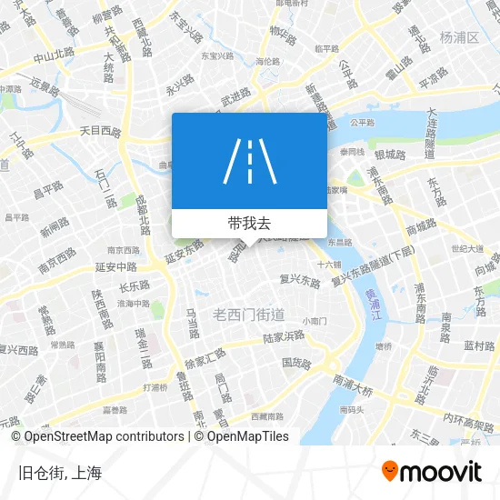 旧仓街地图