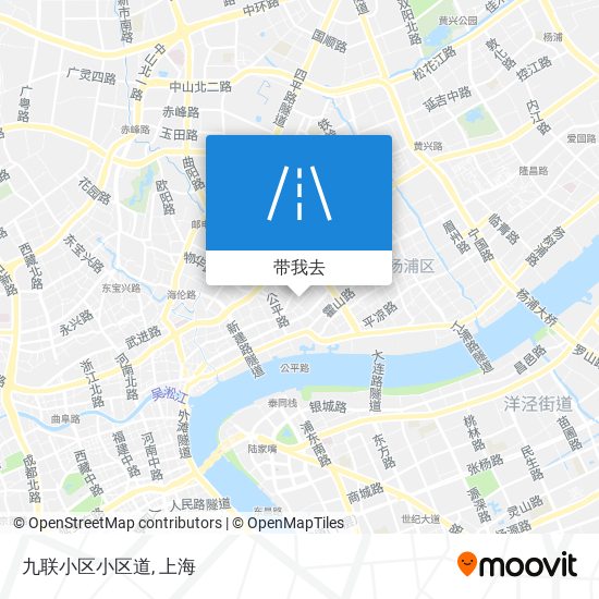 九联小区小区道地图