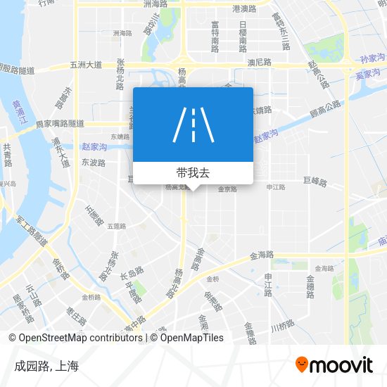 成园路地图